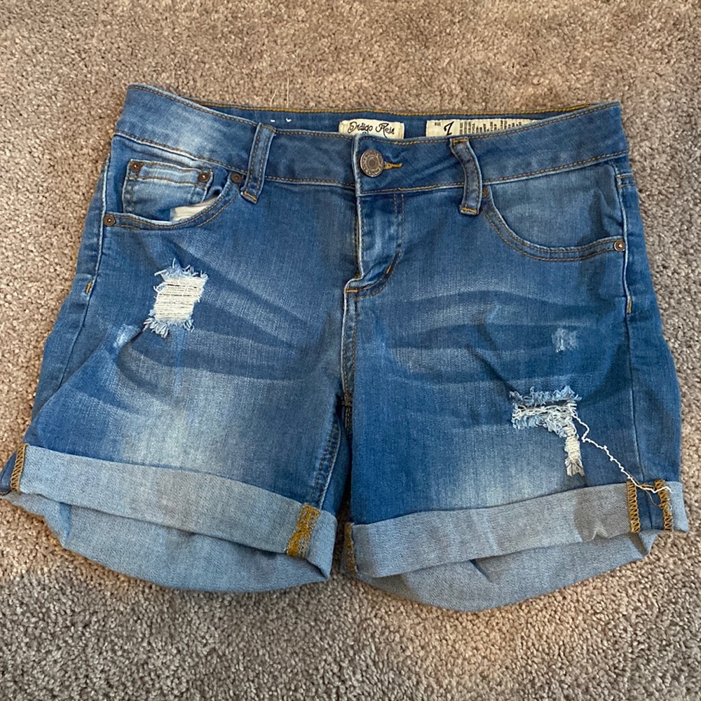 Indigo Rein Jean Shorts size 7